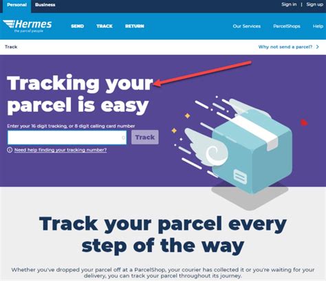 myHermes tracking